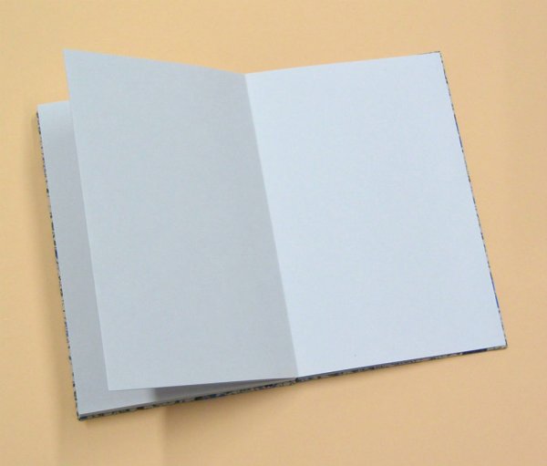 御朱印帳「花 群青色」