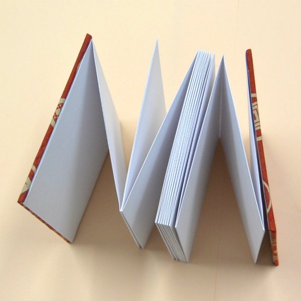 御城印帖「家紋 赤錆色」