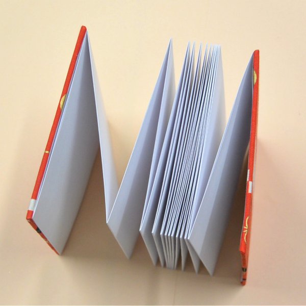 御城印帖「日本柄 赤」