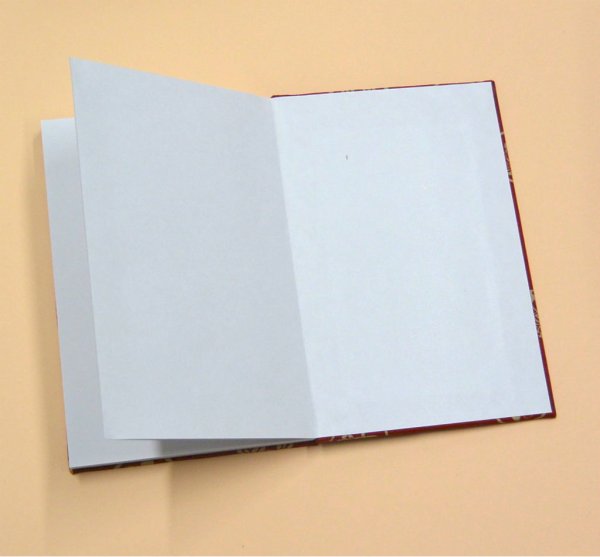 御城印帖「家紋 赤錆色」