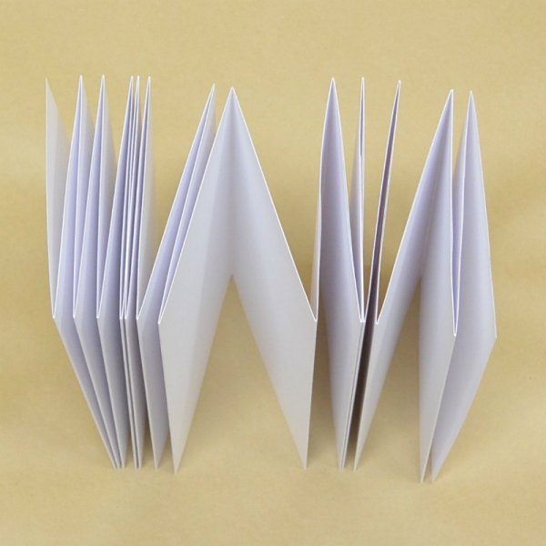 自分で作る「御朱印帳キット」、蛇腹