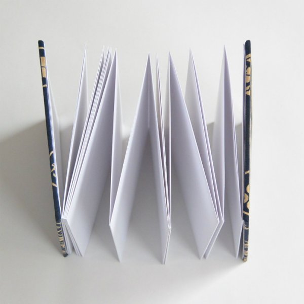 御城印帖「家紋 濃紺」