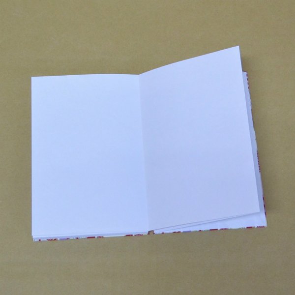 御朱印帳「矢羽柄 茜色」