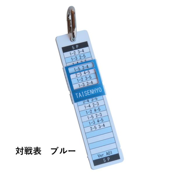 ブルー・乱数表・対戦表
